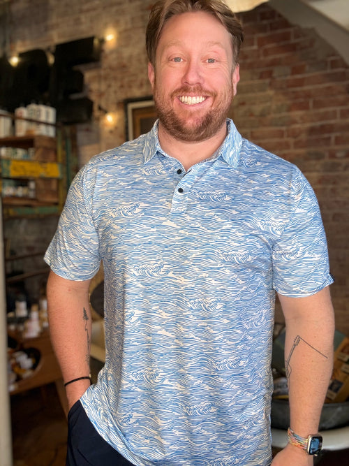 Roll Tides Perf. Polo - Baja Llama