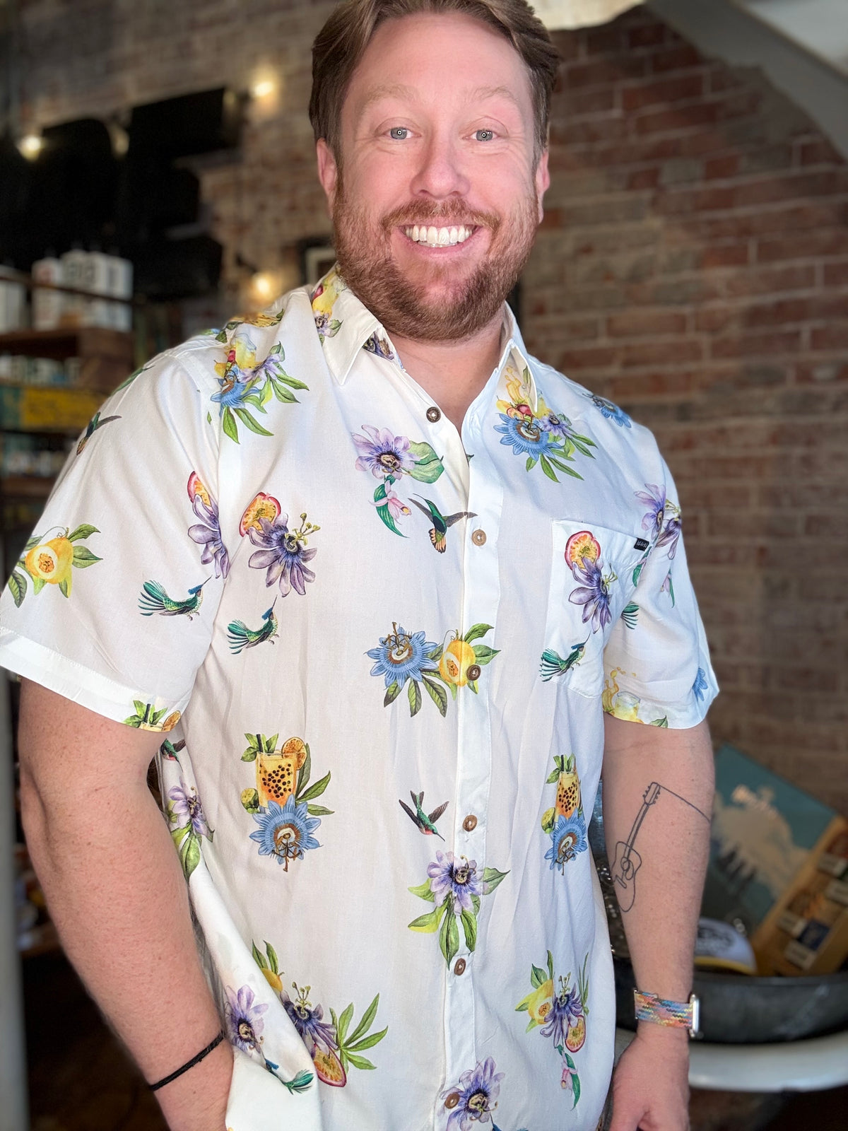 Passion Project Button Up - Baja Llama