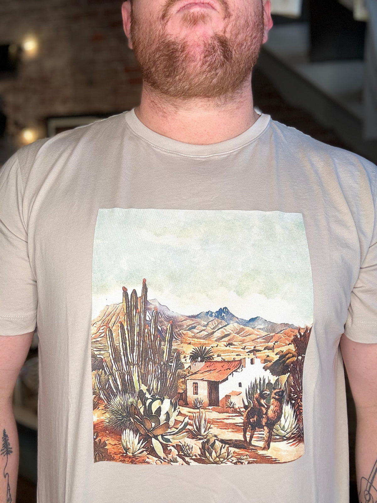 The Village Idiots - Cream Primo Tee