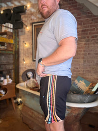 Mach Zero Lounge Shorts - Retro Black