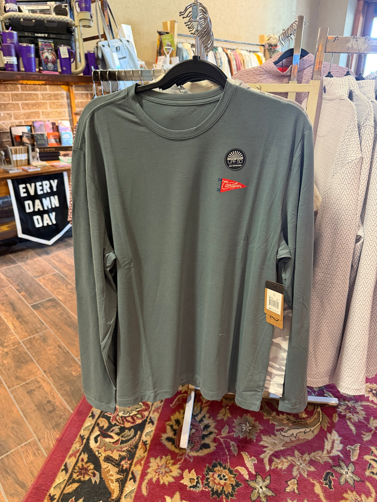 Cavalier Quin Long Sleeve Shirt- Slate