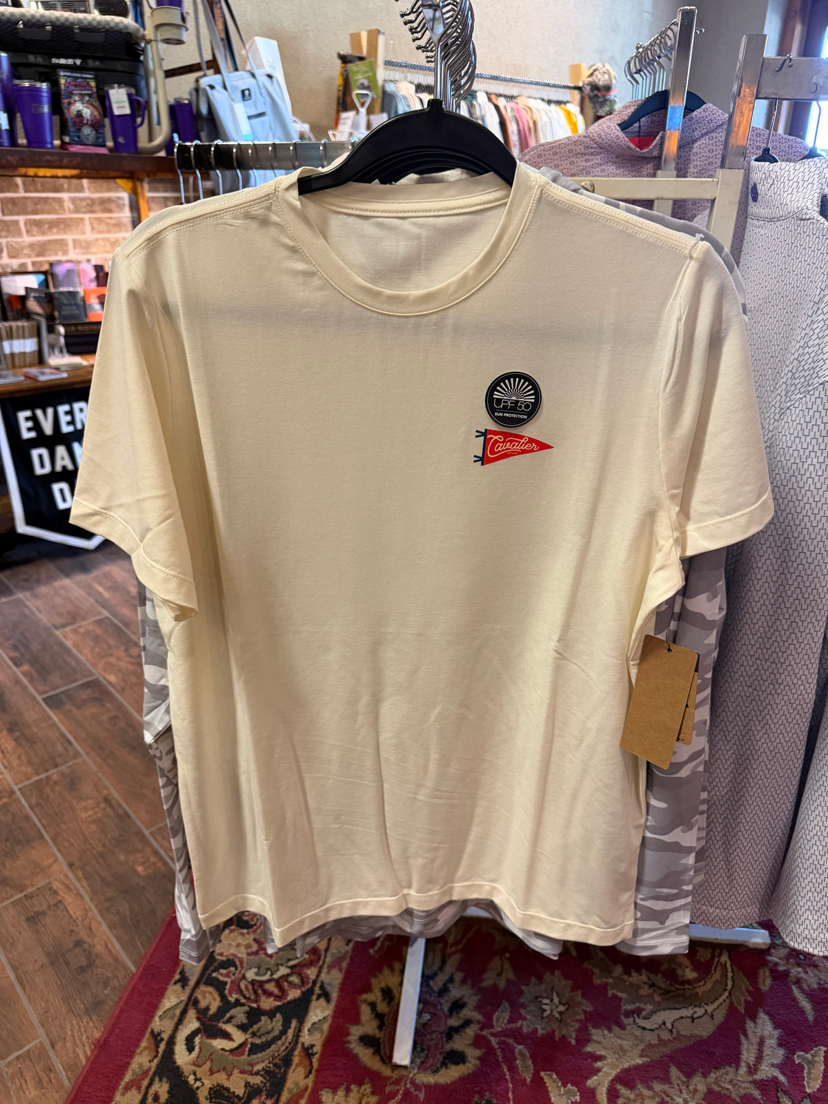Cavalier Quin Short Sleeve Natural Shirt