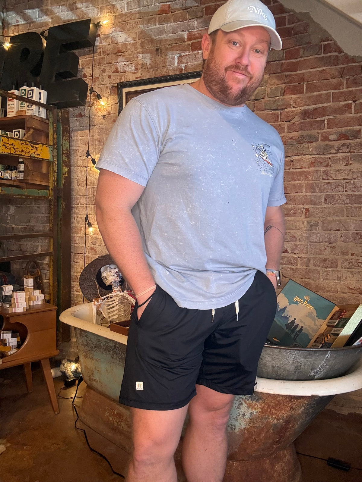 Mach Zero Lounge Shorts - Retro Black