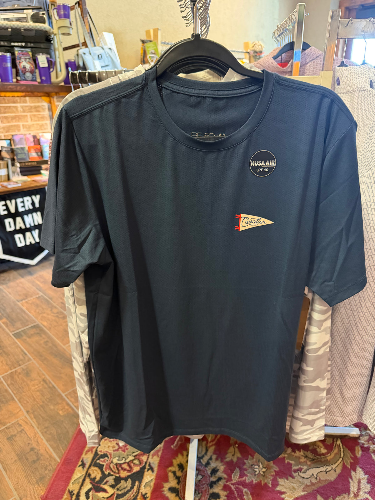 Cavalier Cortez Short Sleeve Shirt- Navy