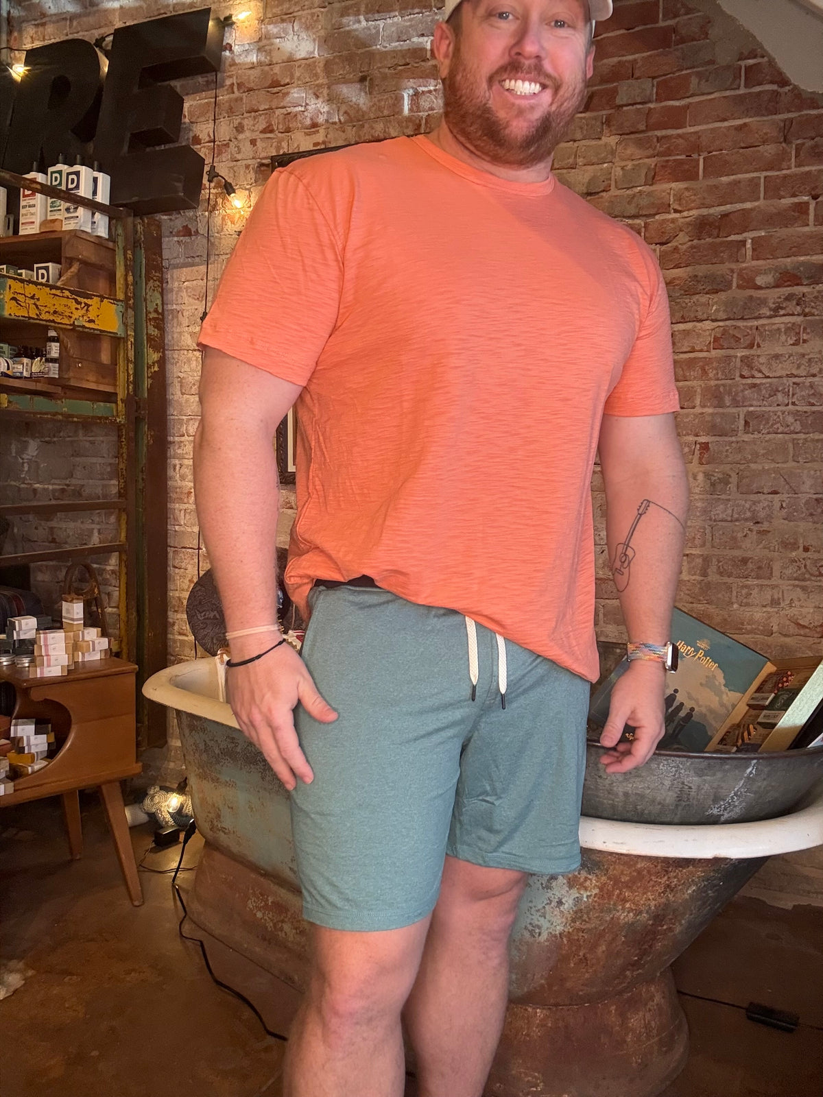 Mach Zero Lounge Shorts - Atlantic Green