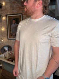 DropTemp Cooling Cotton Tee - Steel Heather