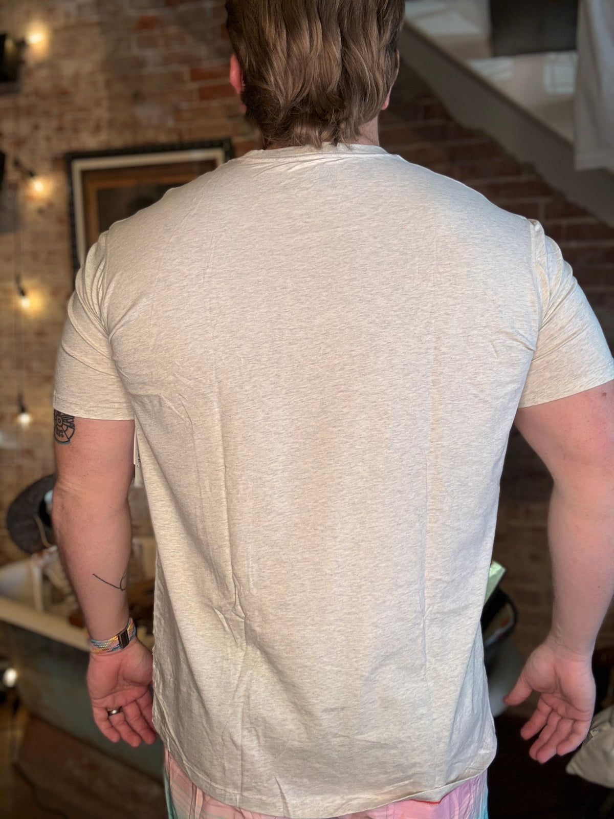 DropTemp Cooling Cotton Tee - Steel Heather
