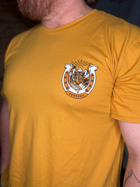 Snake Luck T-Shirt - Goldenrod