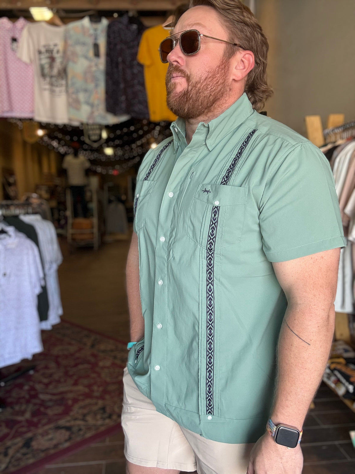Marea Green-TS Guayabera Libre