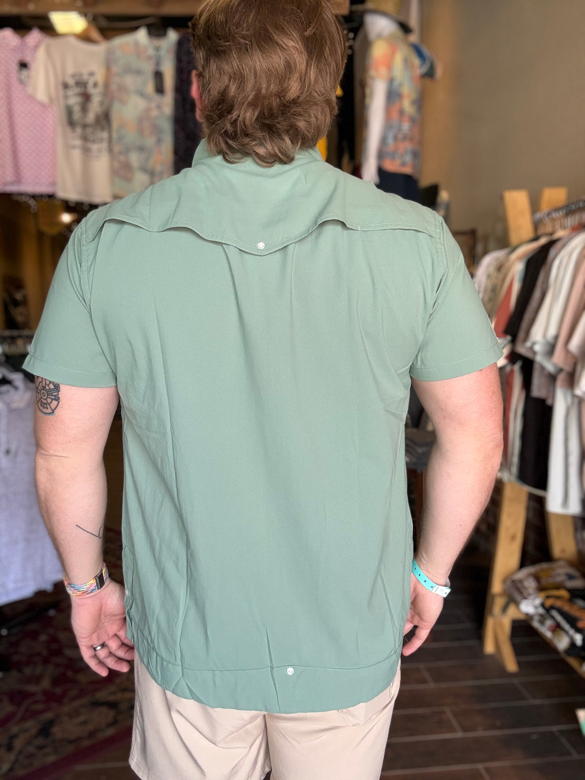 Marea Green-TS Guayabera Libre