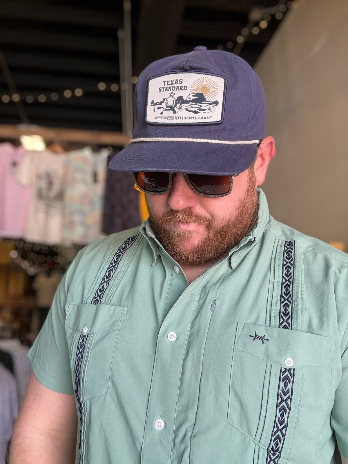 Heritage Cap- Trailscape Navy