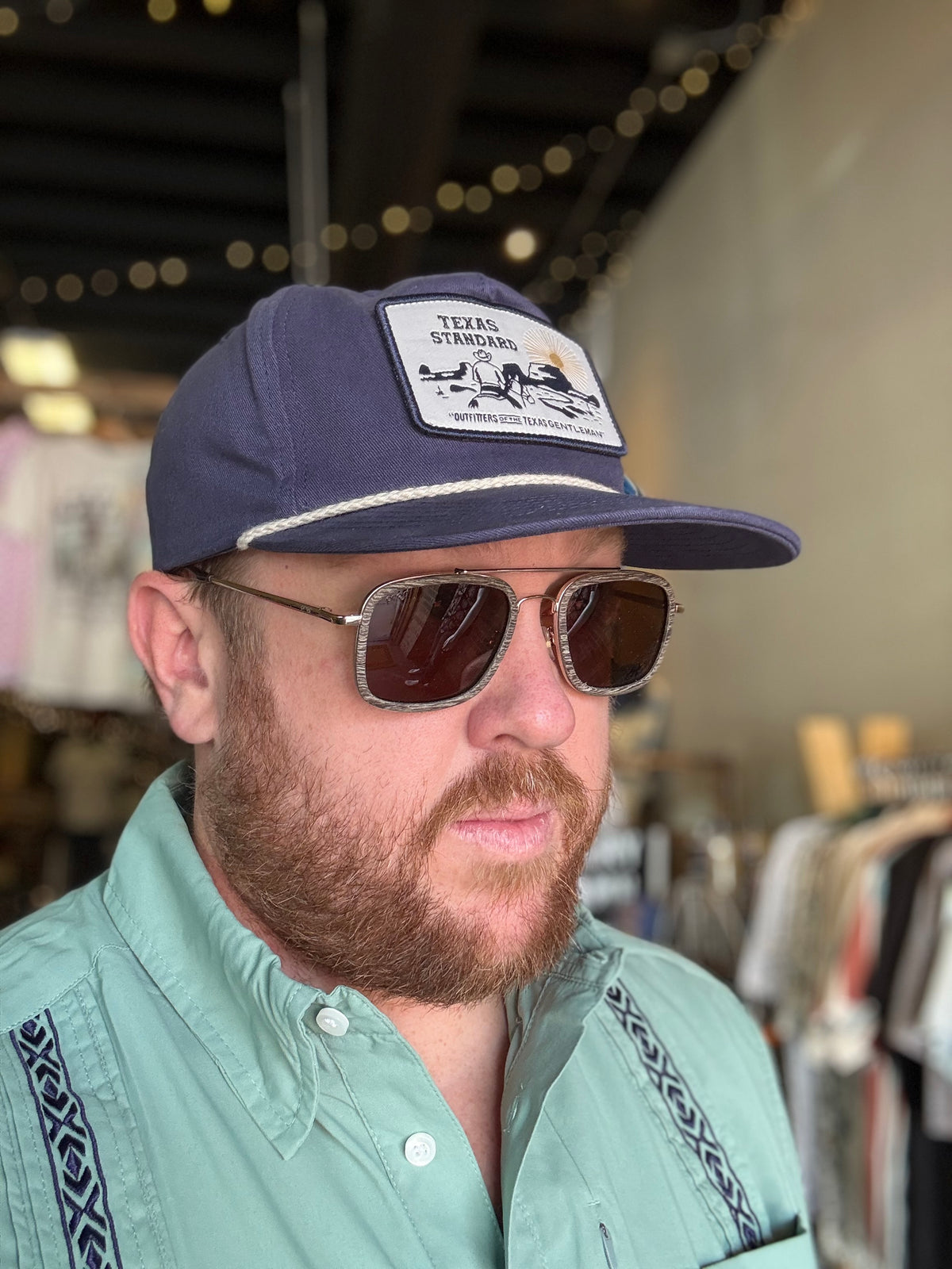 Heritage Cap- Trailscape Navy