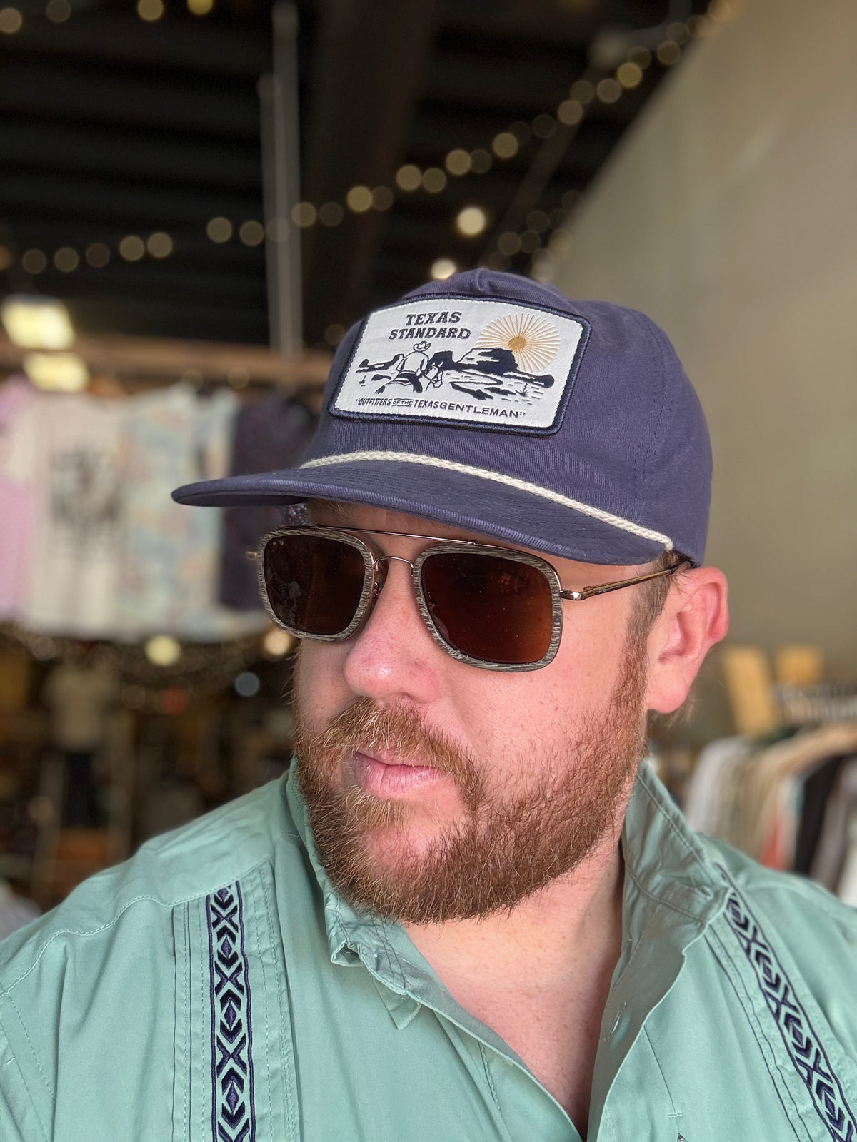 Heritage Cap- Trailscape Navy