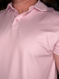 XC+ Ace Perf. Polo - Pink Gingham