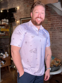 Dry Heat Polo - Purple