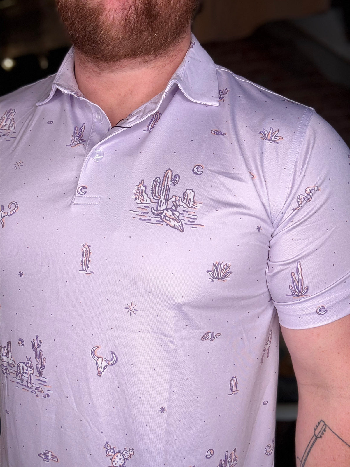 Dry Heat Polo - Purple