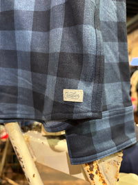 Stretch Flannel - Blue