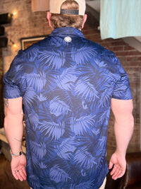 MVP Polo - Navy Leaf Combo