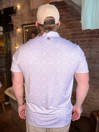 MVP Polo - White/Lavender Wave