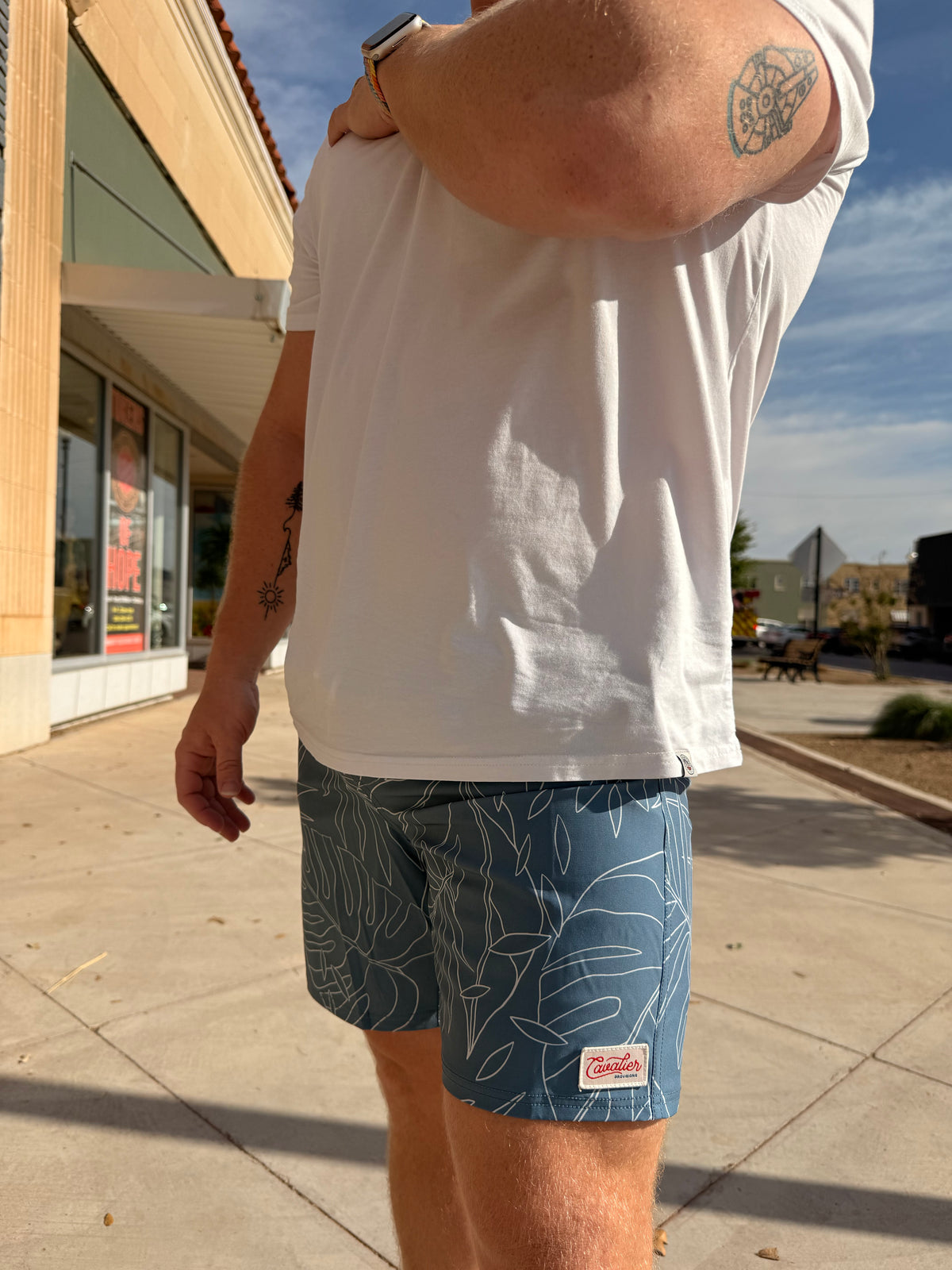 Vista Shorts - Slate Blue