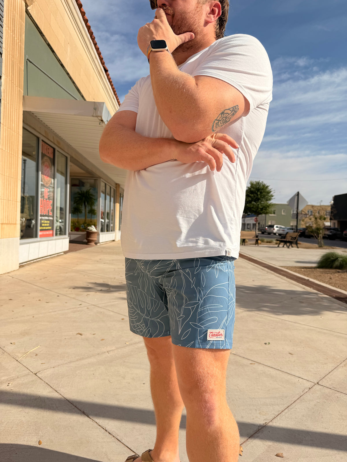 Vista Shorts - Slate Blue