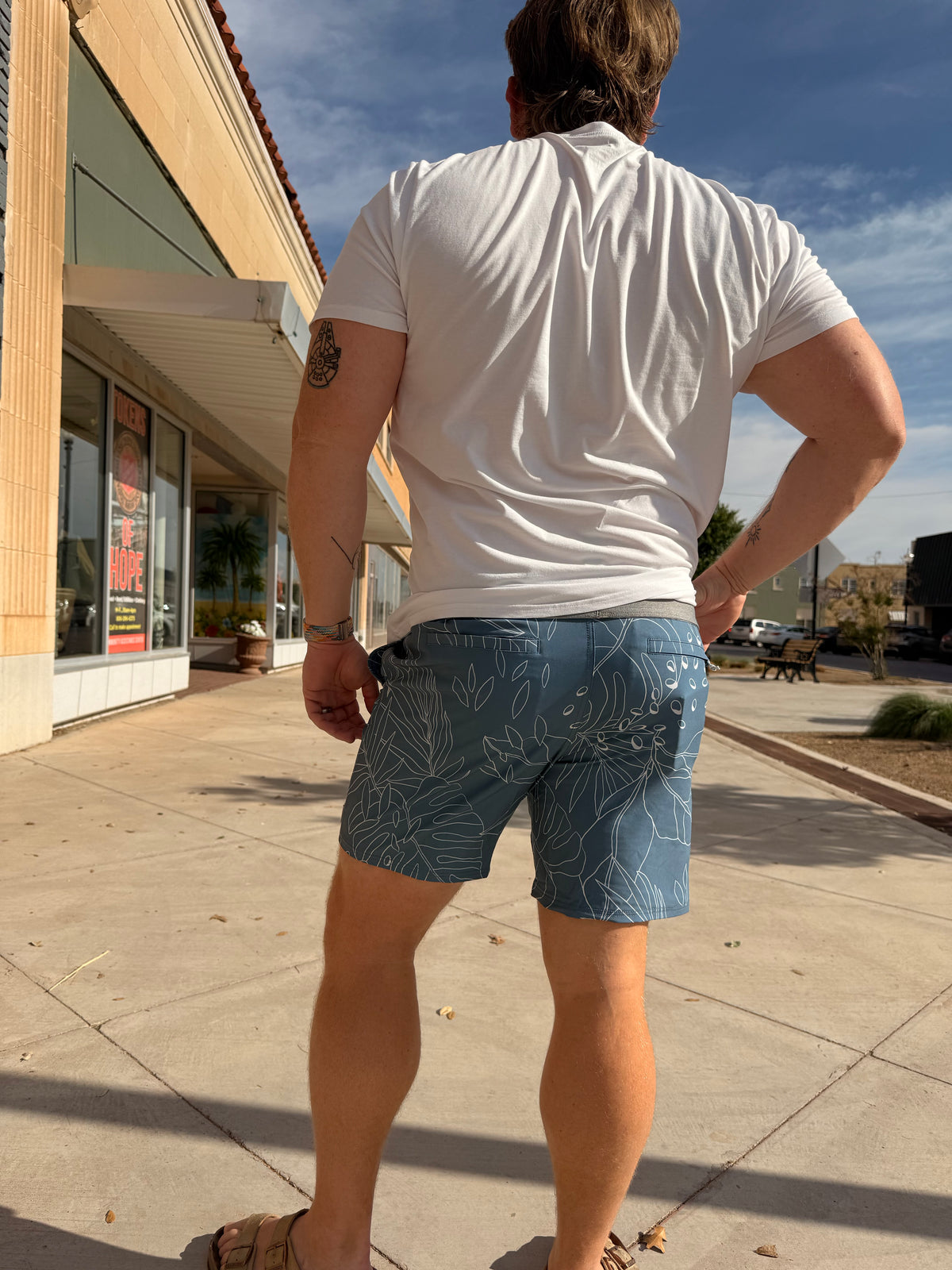 Vista Shorts - Slate Blue