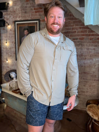 Cast Fishing Hoodie - Moss