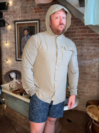 Cast Fishing Hoodie - Moss