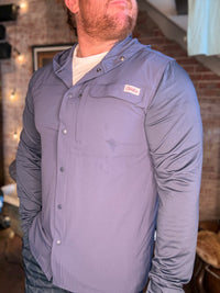 Cast Fishing Hoodie - Indigo