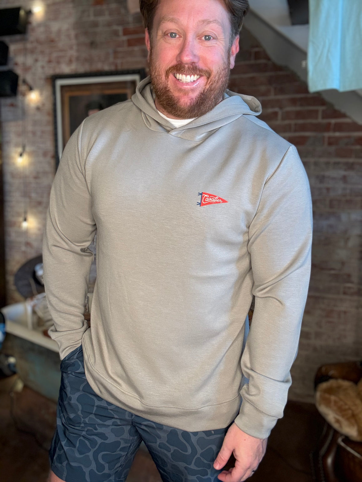 Tracks Hoodie - Moss