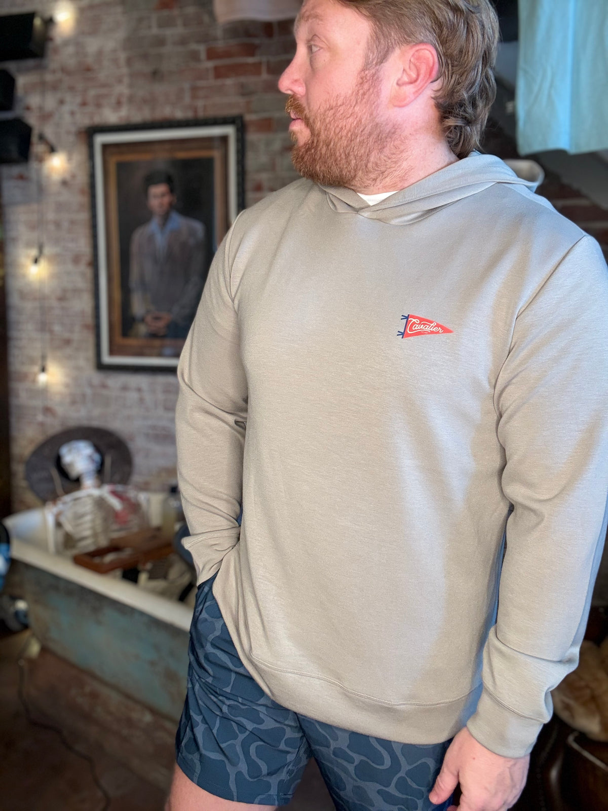 Tracks Hoodie - Moss