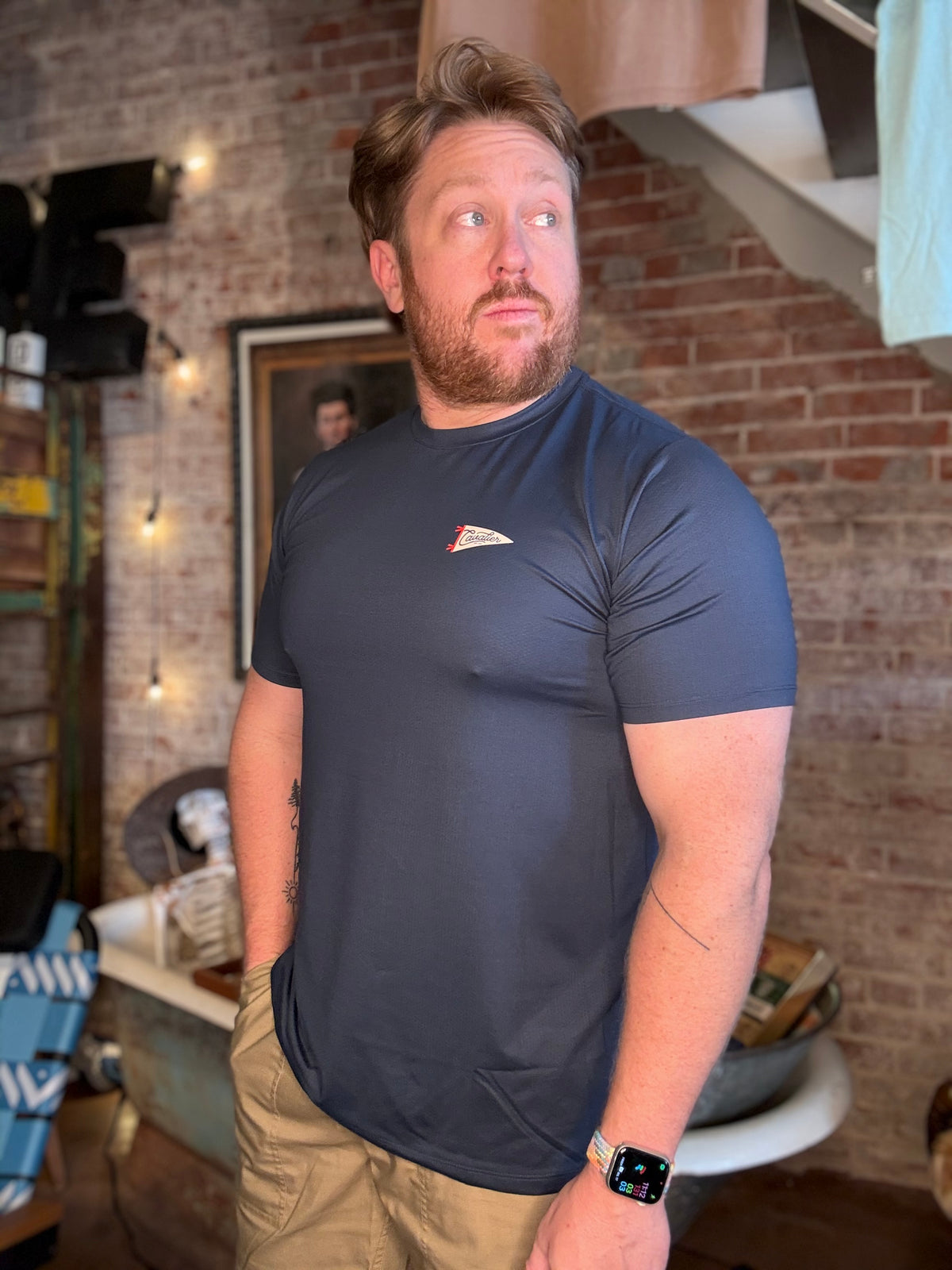 Cortez S/S T-Shirt - Navy