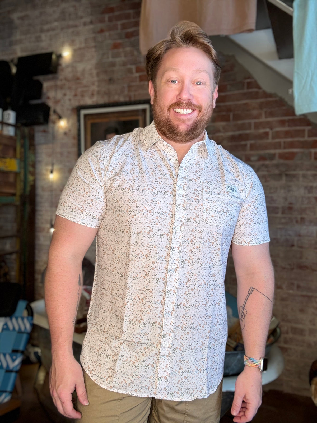 Cypress Button Up Shirt - Natural