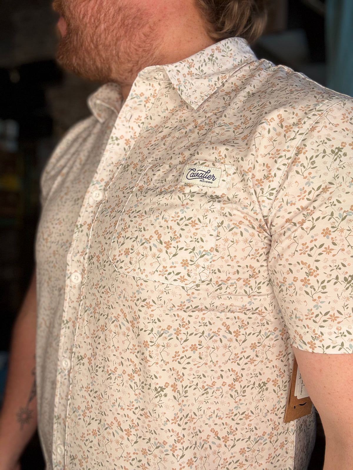 Cypress Button Up Shirt - Natural