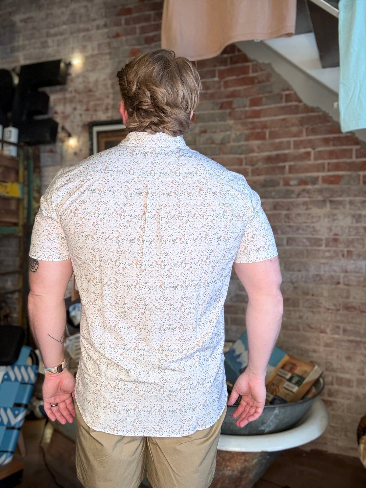 Cypress Button Up Shirt - Natural