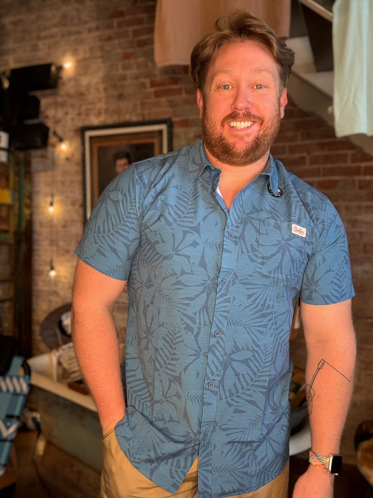 Bandon Button Up Shirt - Blue