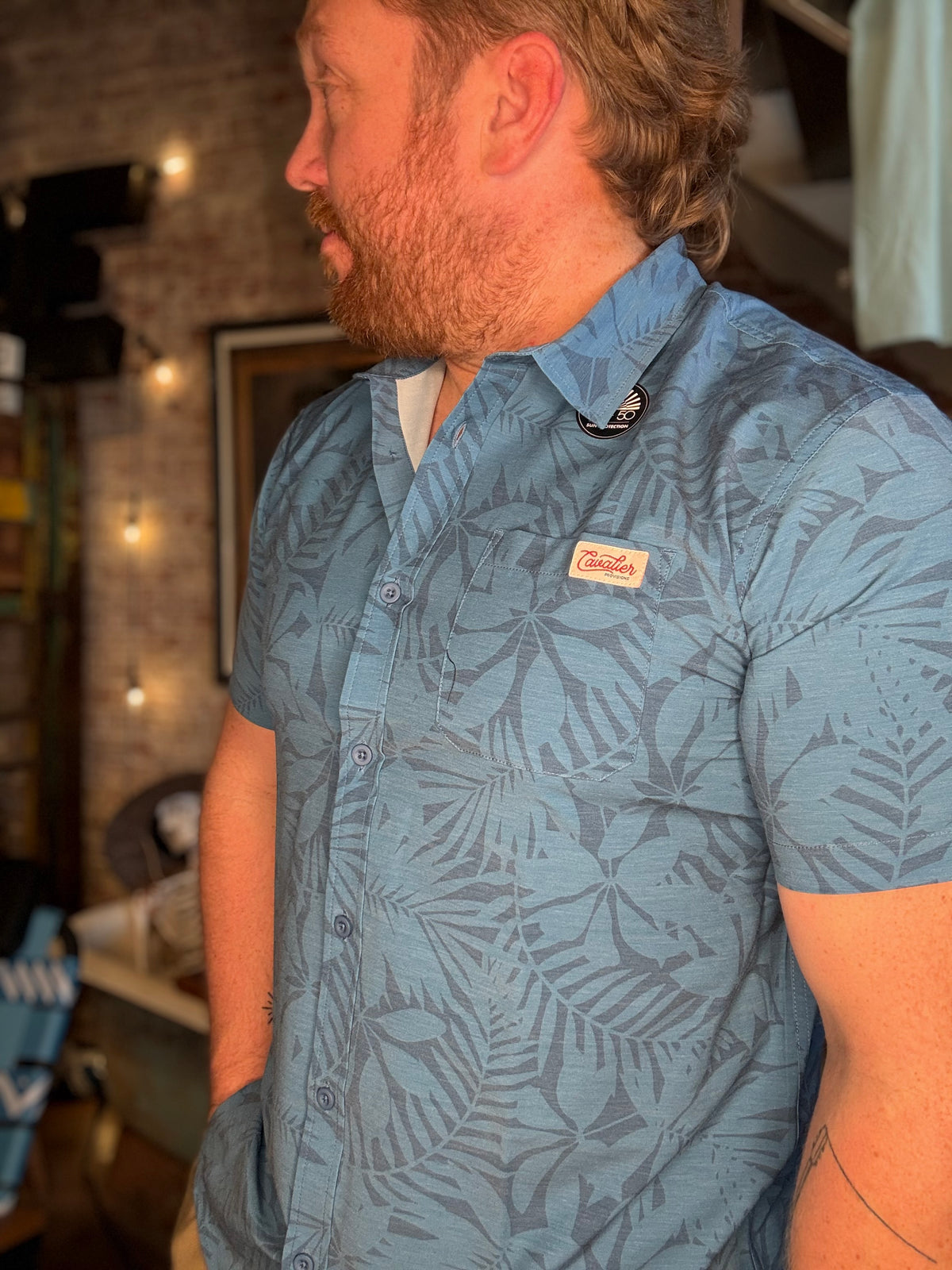 Bandon Button Up Shirt - Blue