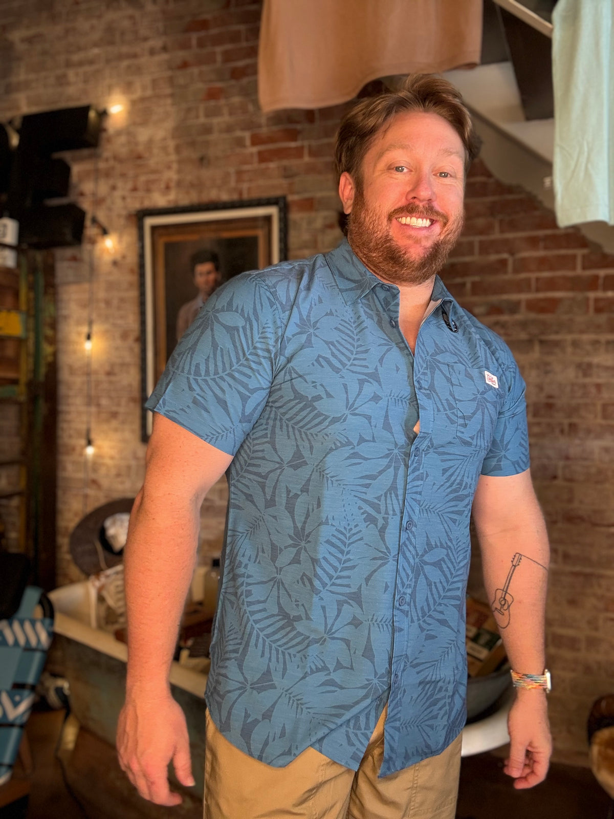 Bandon Button Up Shirt - Blue