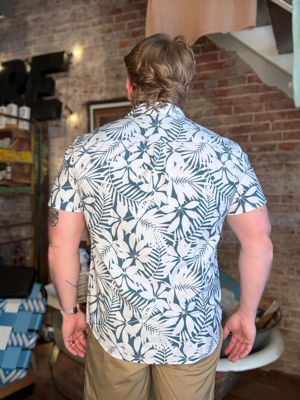 Bandon Button Up Shirt - White