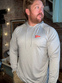 Carter L/S Hoodie - Grey