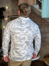 Carter L/S Hoodie - White Camo
