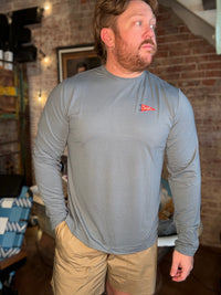 Quin L/S T-Shirt - Slate Blue