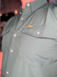 San Jac SS Perf. Shirt - Green