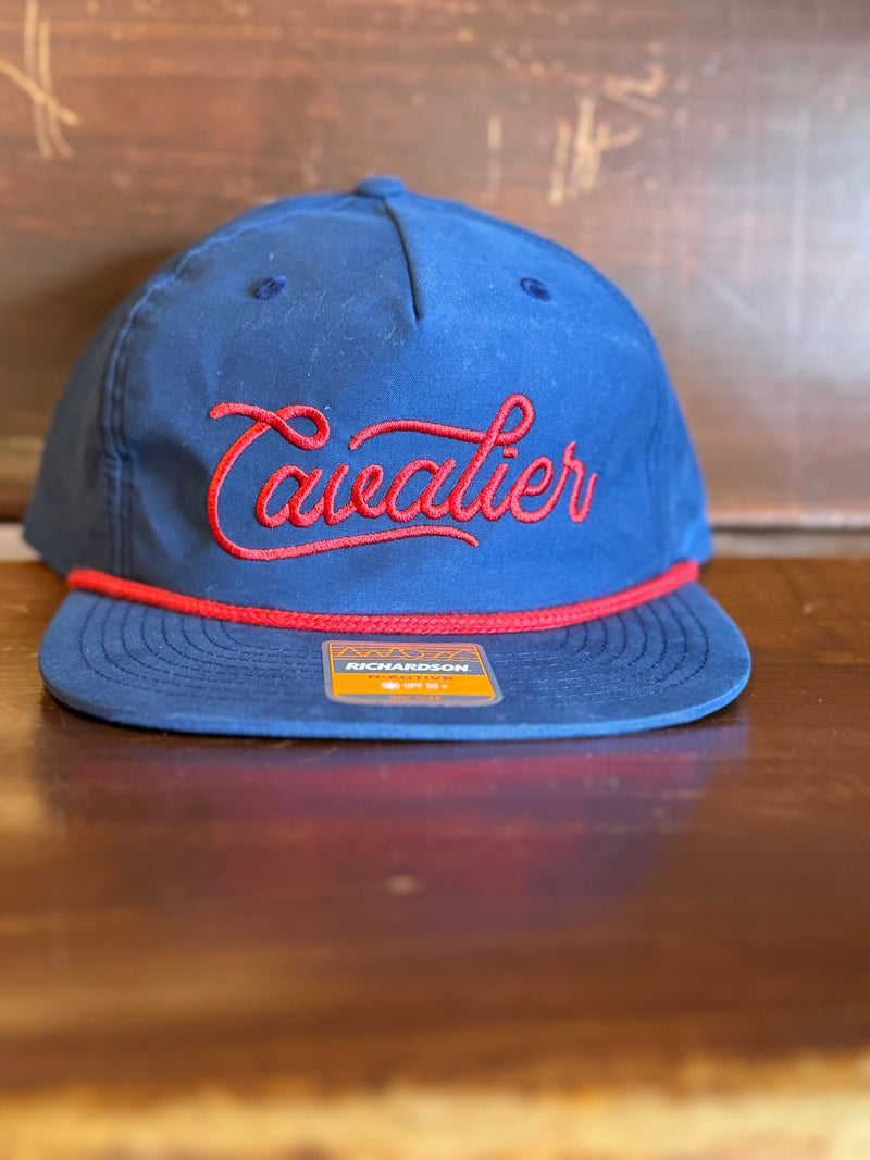 Cavalier Rope Hat- Navy/Red - Cavalier