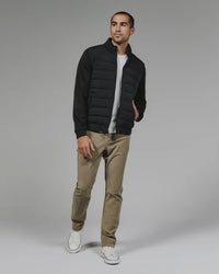 REV Puffer Full Zip - Black