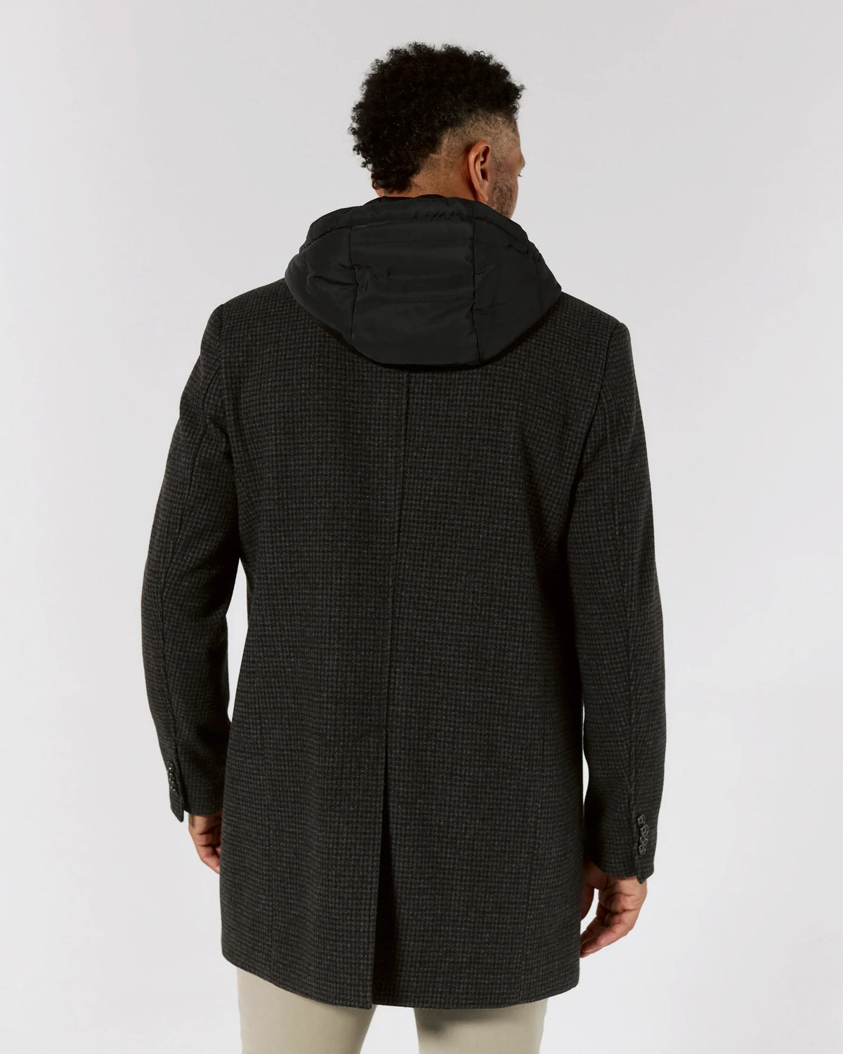 The Midtown Overcoat- Charcoal