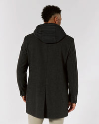 The Midtown Overcoat- Charcoal