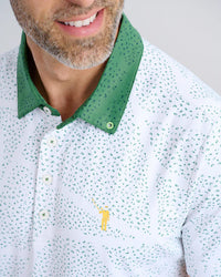 Just A Trim Polo - White