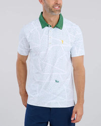 Just A Trim Polo - White
