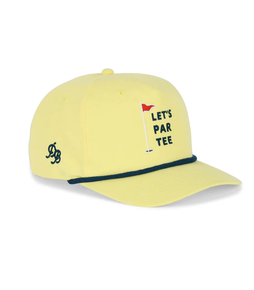 Let's Par Tee-Yellow-Dad Brand